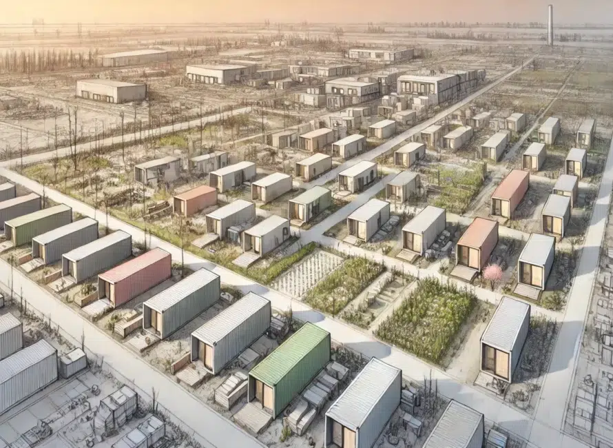 logement urgence container