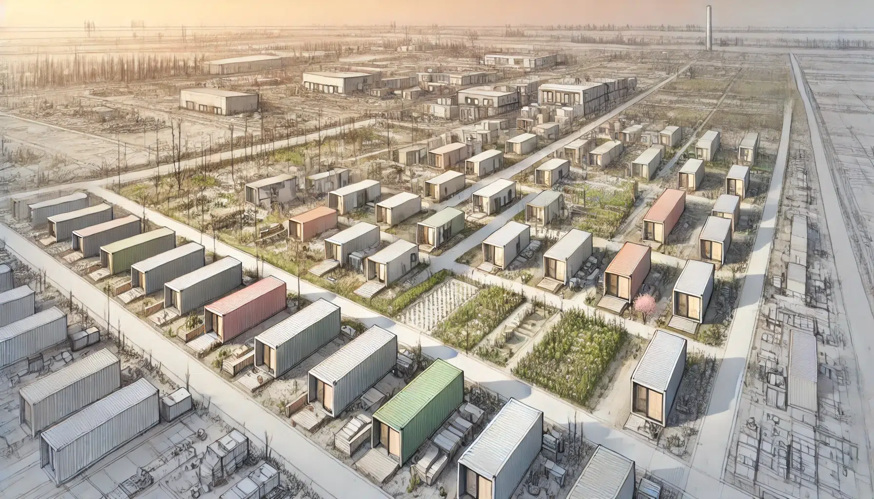 logement urgence container