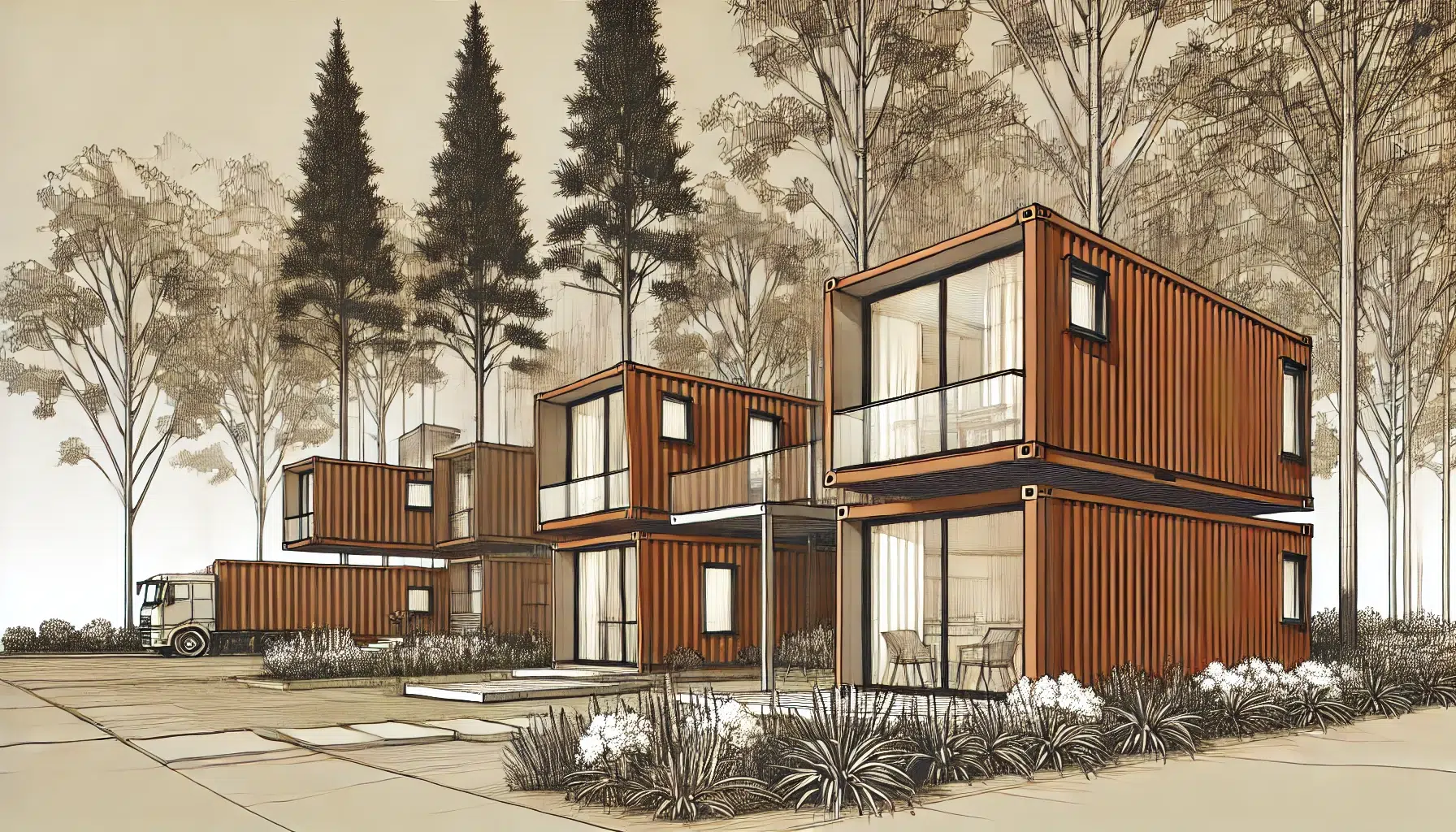 logement urgence container