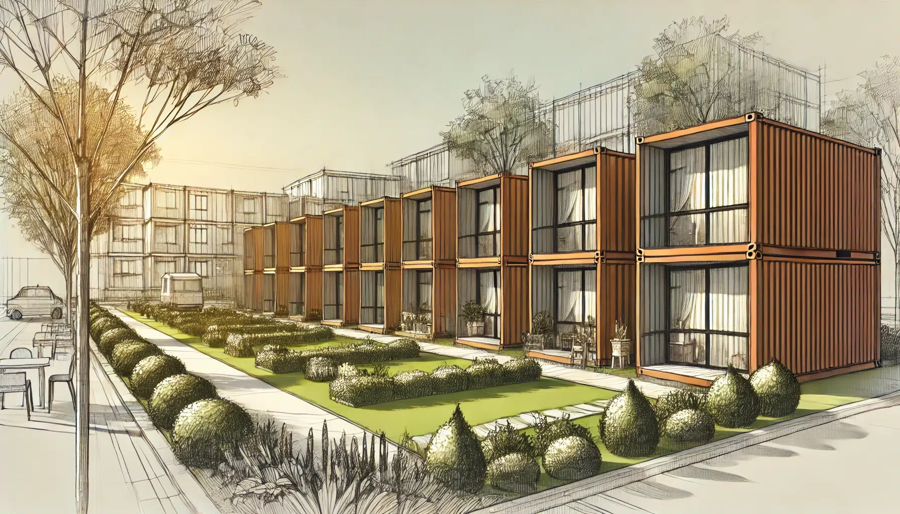 logement urgence container