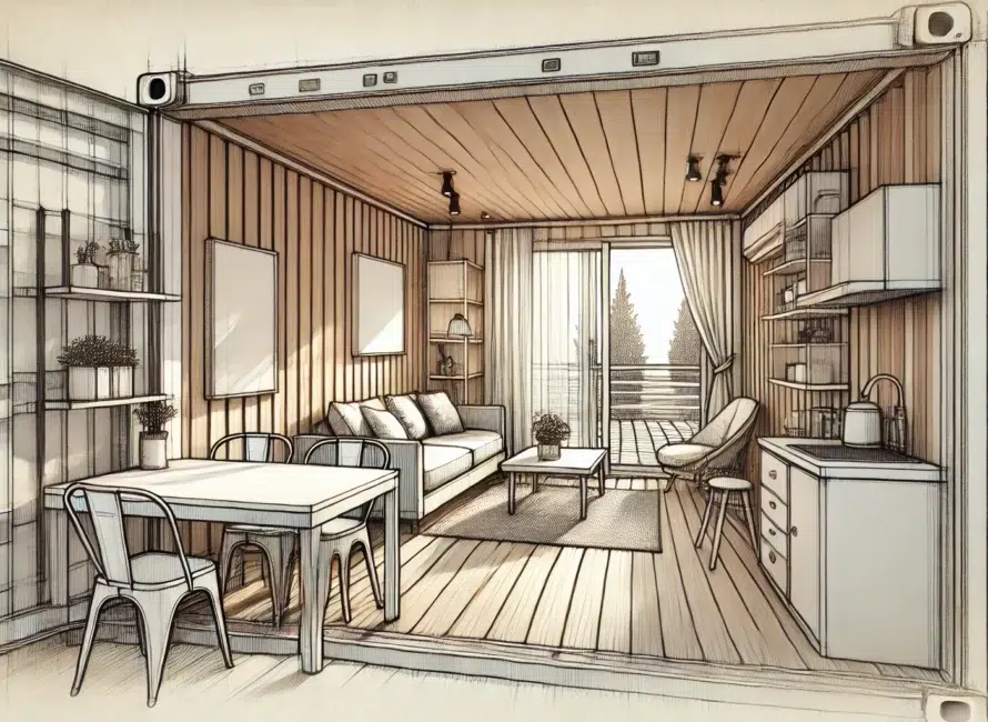 logement saisonnier container