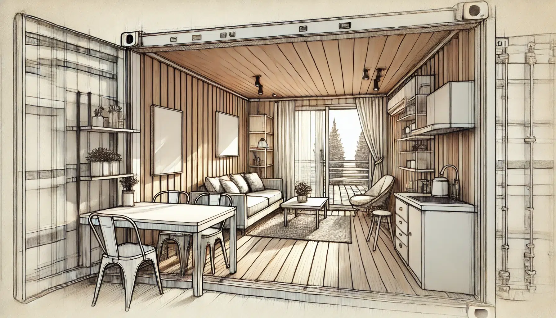 logement saisonnier container